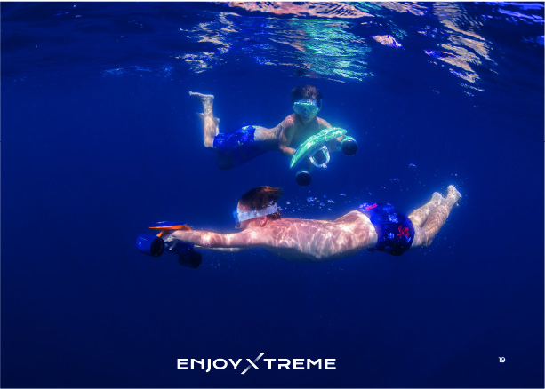 Brochure Sublue - scooters sous-marins